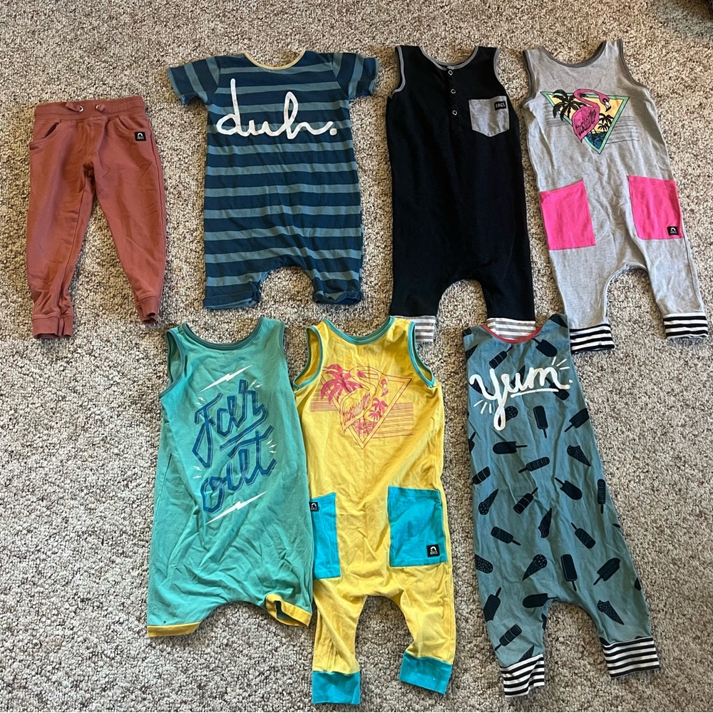 7 Piece Rag to Raches Lot size 3/4